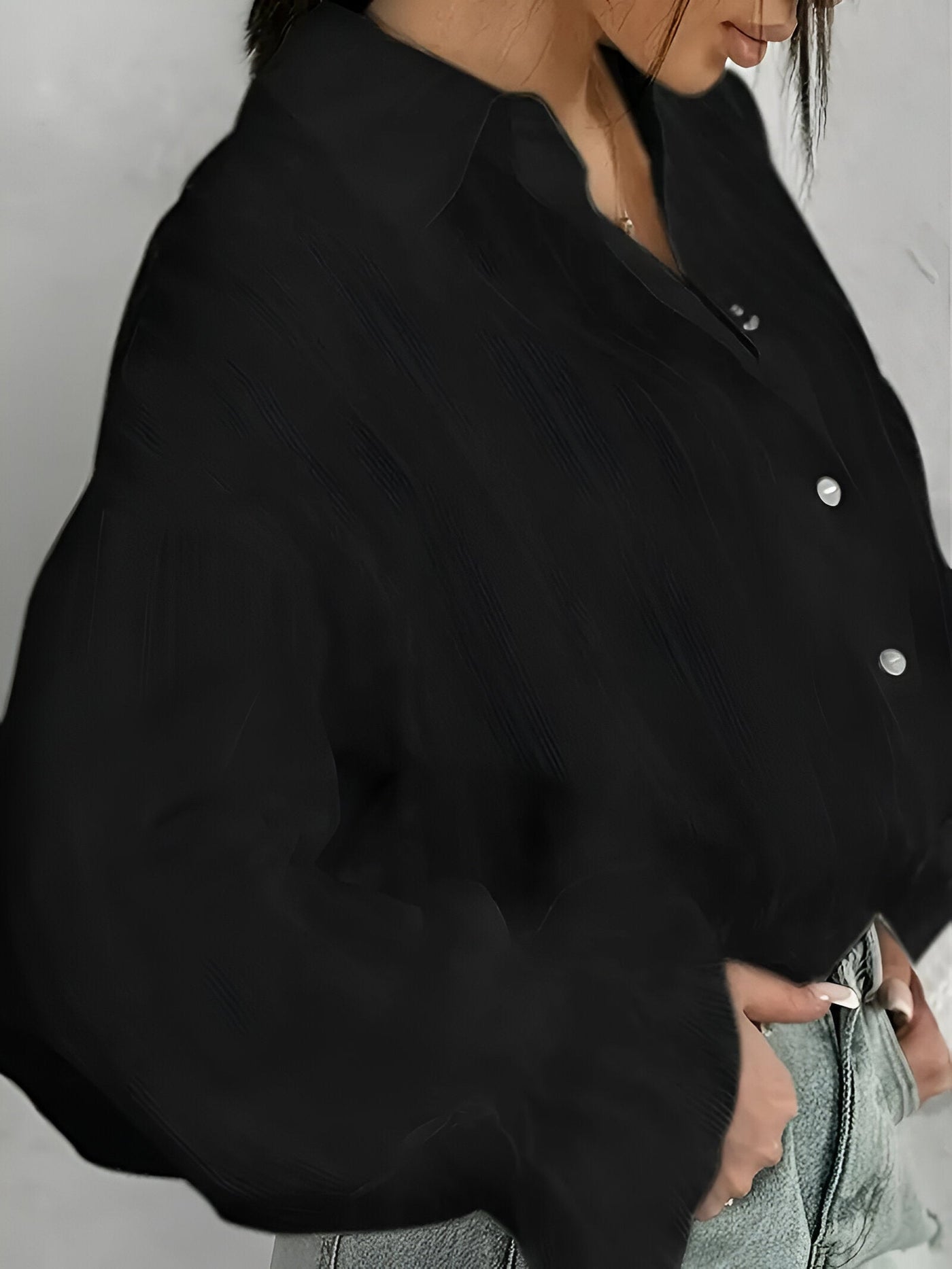 Eulalia  | Elegantes Hemd mit besticktem Kragen