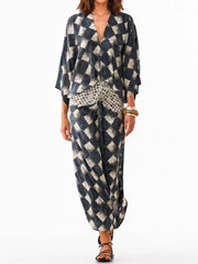Zoriana - Softtouch-Maxikleid – Schwarz