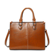 Renata – Elegante Tote Handtasche – Cognac
