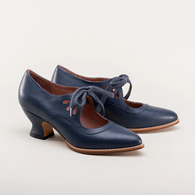 Damen Schuhe mit Cutouts und niedrigem Absatz
