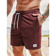Sommerfeld | Cord-Shorts für Herren (1 Kaufen, 1 GRATIS dazu) – Weinrot