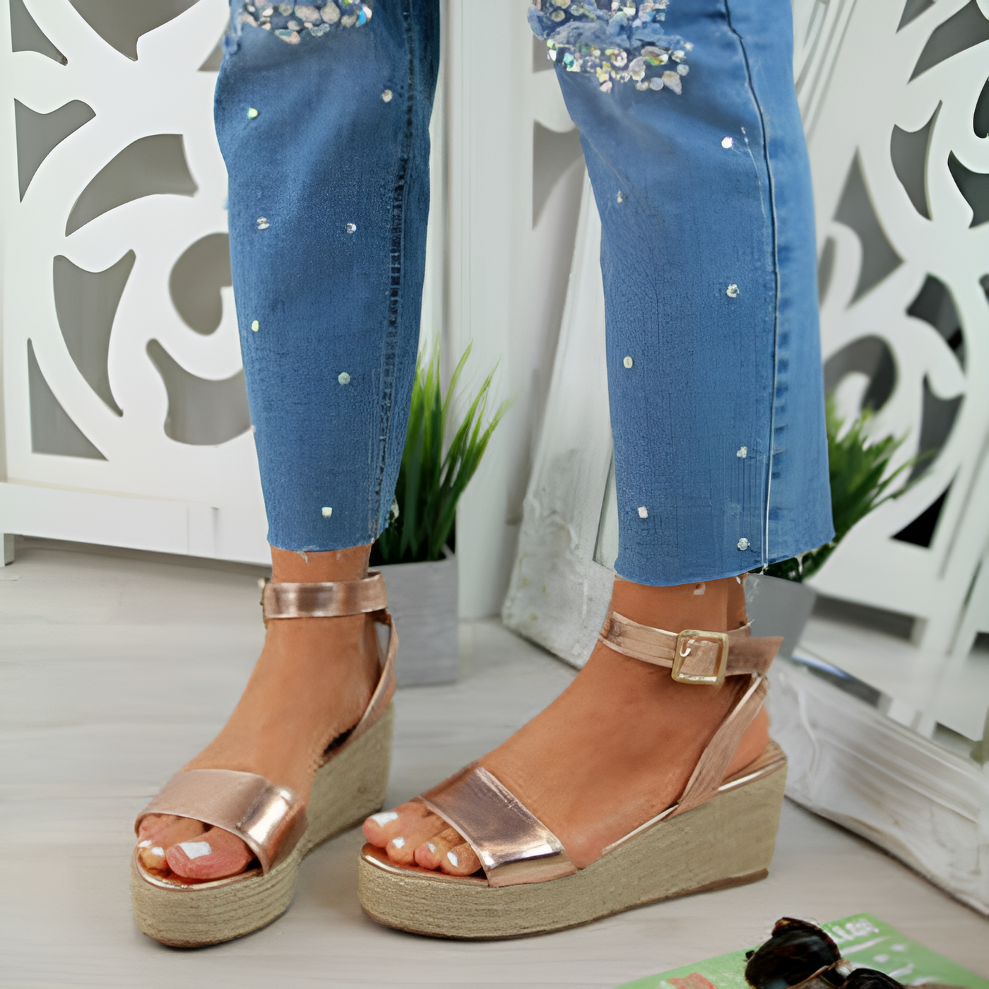 Amara - Lässige Damen Bohemien Sandalen Bequem