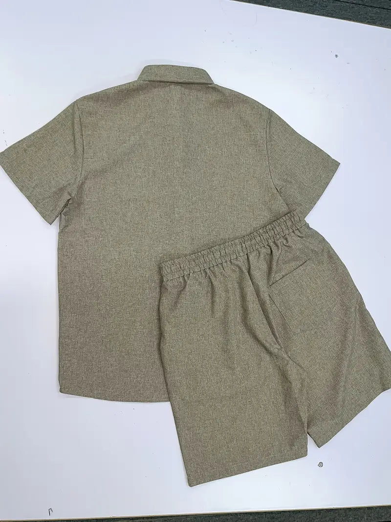 Modische Khaki Herren Sommerset – Dario