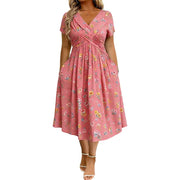 Vivica - Premium Midikleid – Rosa