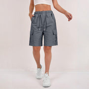 Sommerfeld | Cargoshorts - Wander-Bermuda-Hosen (1 Kaufen, 1 GRATIS dazu) – Graublau