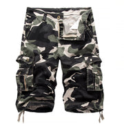 Sommerfeld | Outdoor Tarnmuster Cargo Shorts (1 kaufen, 1 GRATIS dazu) – Camo-Grau