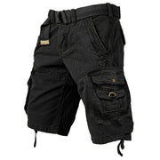 Herren Cargo-Shorts mit mehreren Taschen – Jetzt 2 Stück kaufen und heute kostenlosen Versand erhalten! – 🔥Schwarz