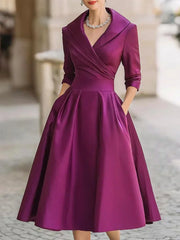 Reece – Stilvolles Damen Vintage-Kleid – Lilac