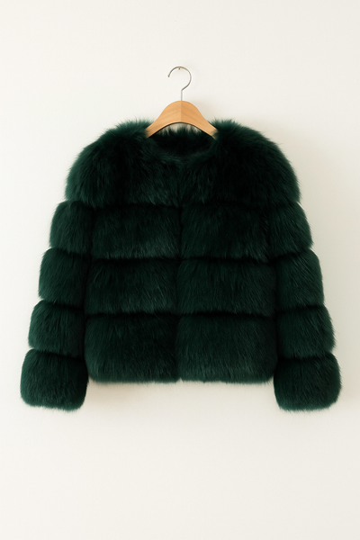 Kirsten Kunstfelljacke Flauschig Kurz