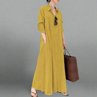 Vrenilda | Lockeres Premium-Hemdkleid für jeden Tag