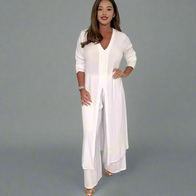 Cyrhildis | Modisches Zweiteiliges Set für Alltag