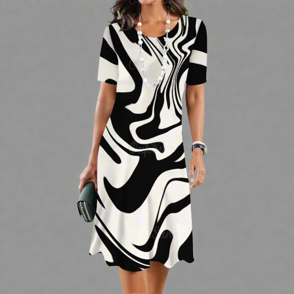 Urswinda | Elegantes Farbverlauf-Sommerkleid