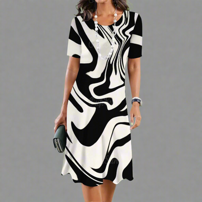 Urswinda | Elegantes Farbverlauf-Sommerkleid