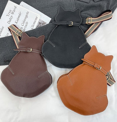 Katzenförmige Umhängetasche | Verspieltes Design | Einzigartig & Stilvoll