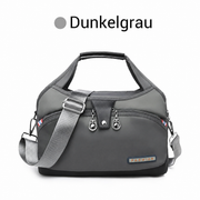 Oella | Diebstahlsichere Handtasche mit 10 Fächern – Dunkelgrau