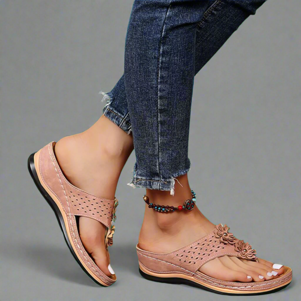 Ursaline | Orthopädische Retro-Sandalen