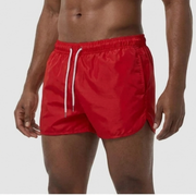 Matthijs | Schnell trocknende Herren Badehose – Rot