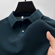Lylle - Komfortables Herren-Sommerpolo – Marineblau