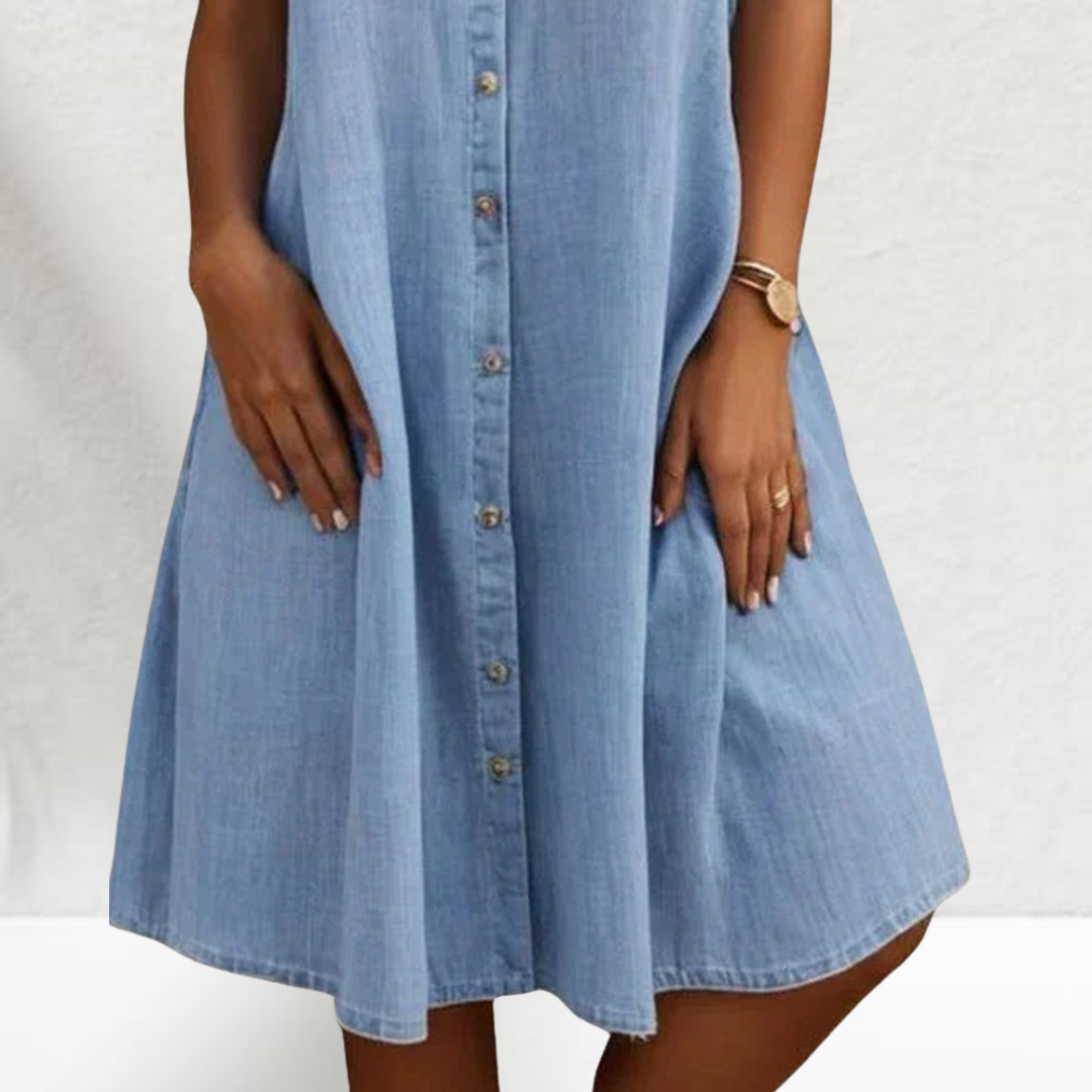 Dione | Denim-Kleid