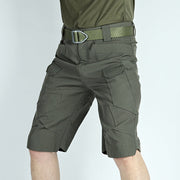 Outdoor Mehrfachtaschen IX7 Wasserdichte Herren-Cargo-Hose – Grün