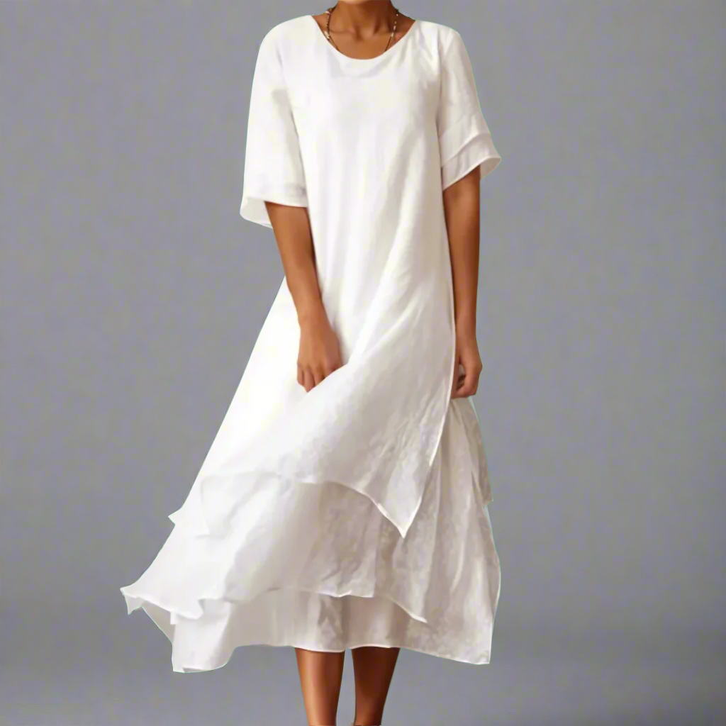 Erenthrud | Elegantes Maxikleid für Sommerträume