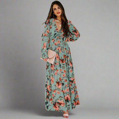 Winelisa | Elegantes Kleid mit Langen Ärmeln