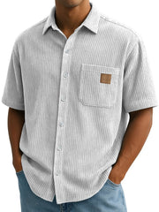 Anwick - Weiches Rippenshirt – Weiß