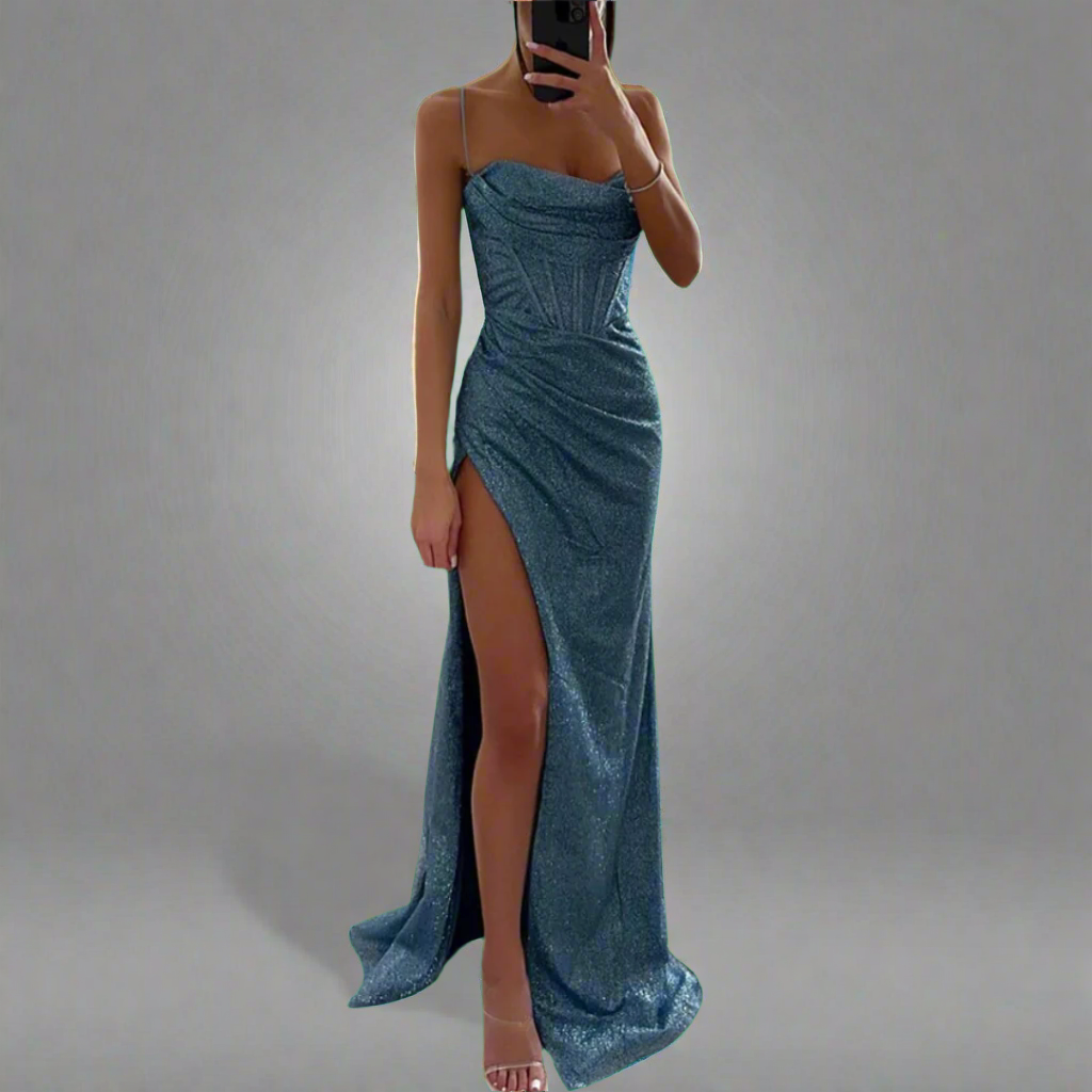 Jorinde | Glamour Kleid aus premium Stoff