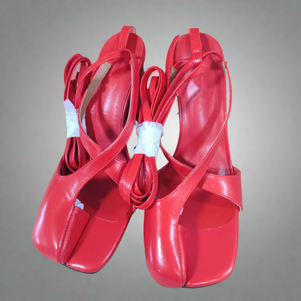 Zunilda | Elegante Tabi-Sandalen mit Hohem Absatz