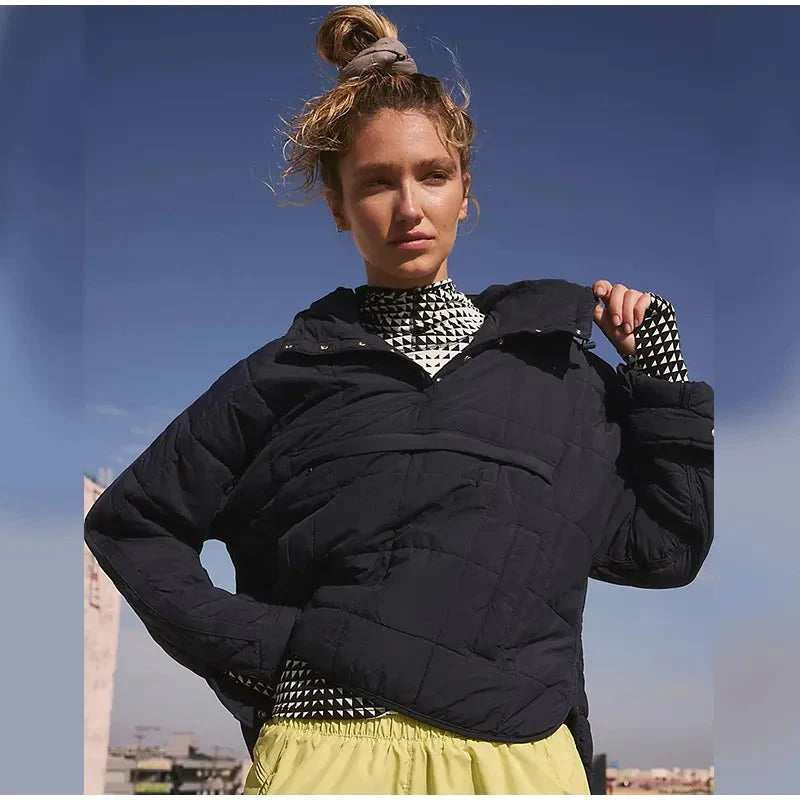 Frauke - lässige dünne aber warme jacke pullover für frauen