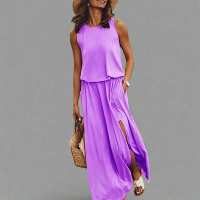 Walpurga | Farbenfrohes Kleid aus hochwertigem Stoff