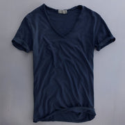 Brett - Lockeres, komfortables T-Shirt für Herren – Blau