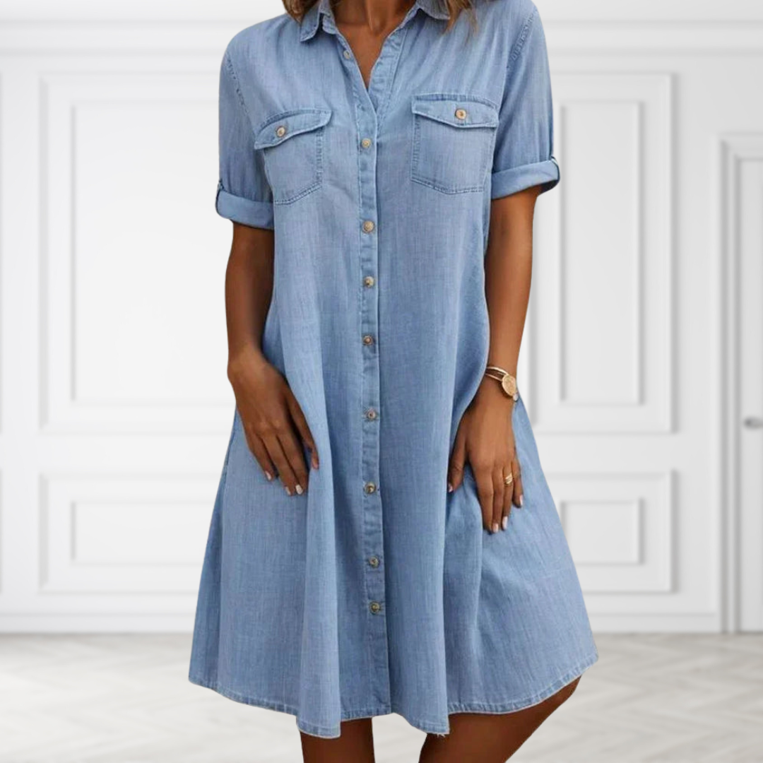 Dione | Denim-Kleid