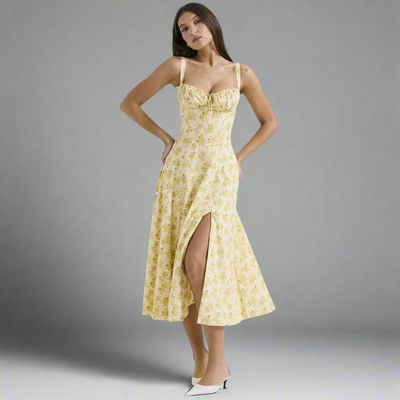 Josina | Premium Waist Dress im Bustier-Design