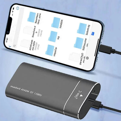 Externe, tragbare Festplatte