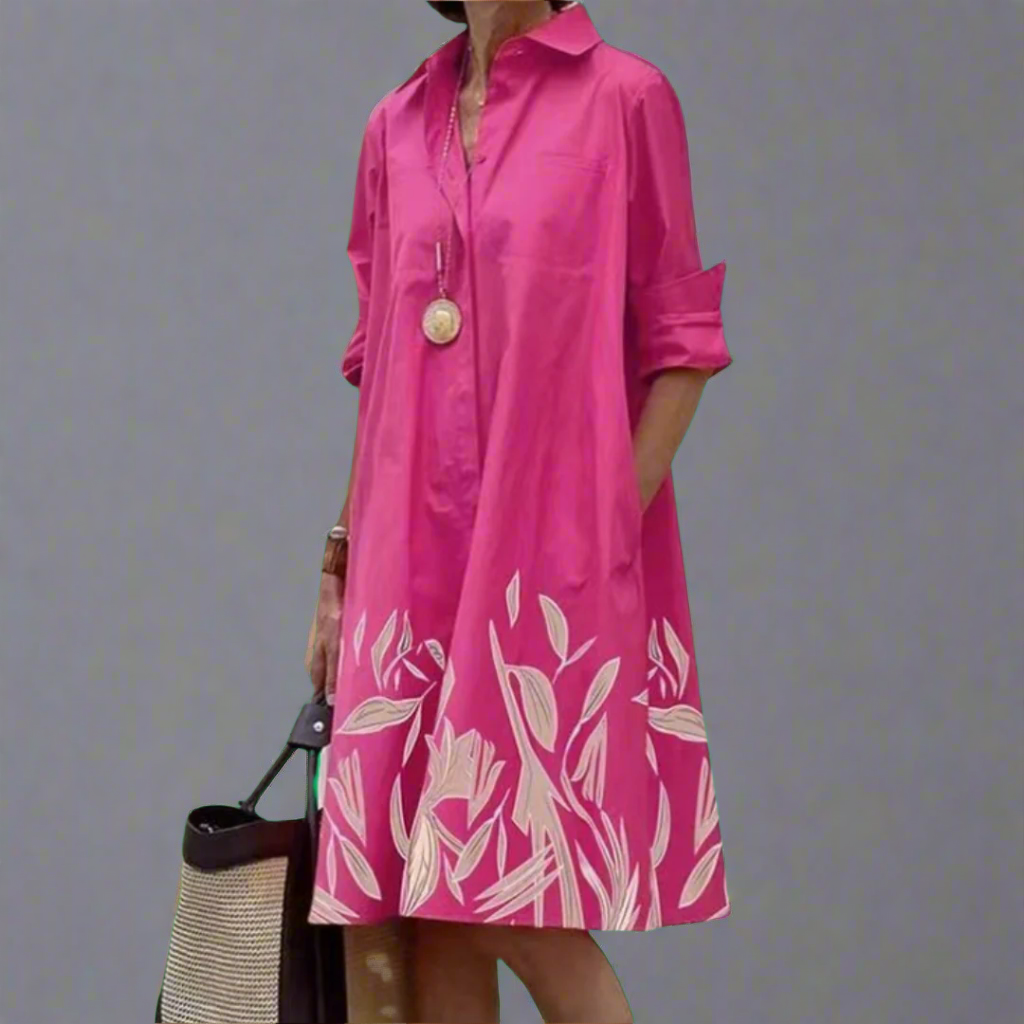 Patrizia | Handgefertigtes Premium-Midikleid mit Polka-Dots