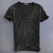 Lemuel - Komfortables Sommer-T-Shirt für Herren – Dunkelgrau