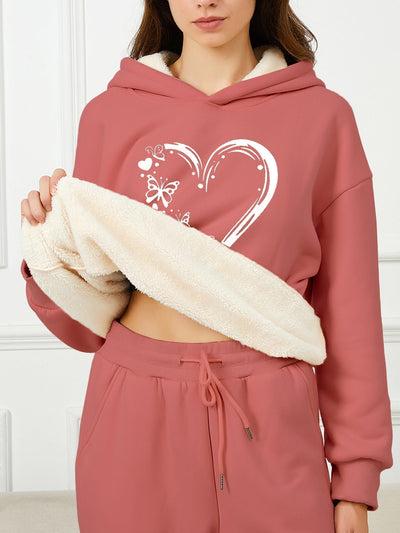 Heart Stilvolle Pullover Hoodie