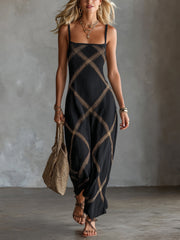 Ardelia - Maxikleid mit weicher Haptik – Schwarz