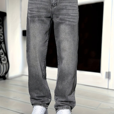 Baggy Straight-Leg Denim-Jeans für Herren
