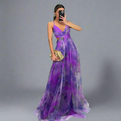 Prysentha | Maxikleid mit fließender Eleganz