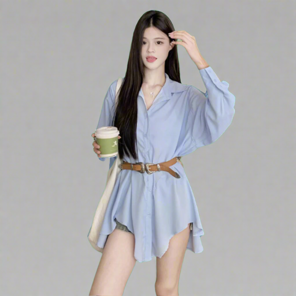 Maja | Oversize Bluse aus weicher Baumwolle