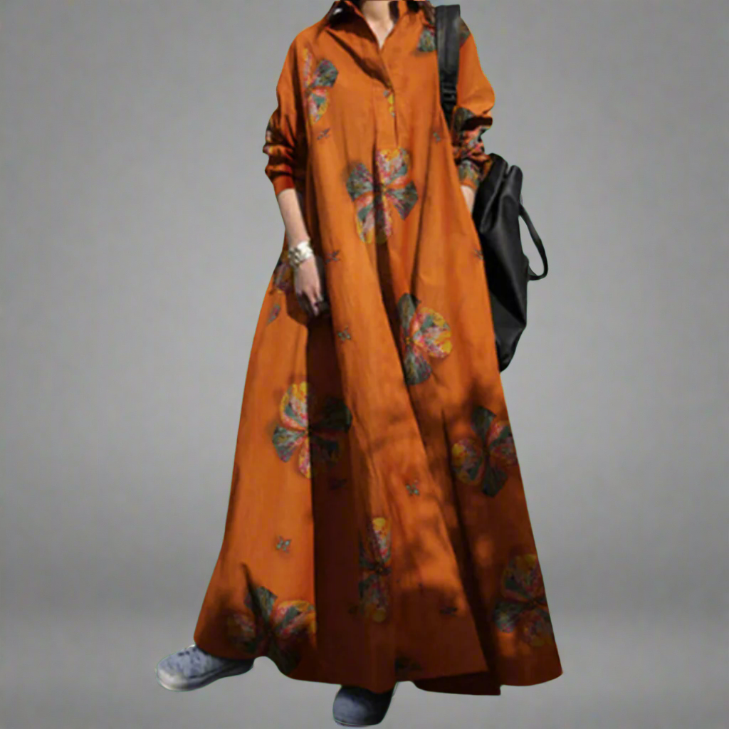 Drelinhild | Luftiges Maxikleid für elegante Sommertage