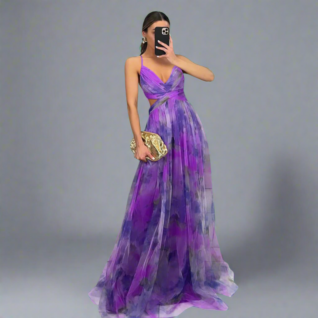 Valtruda | Luftiges Maxikleid mit Wow-Effekt