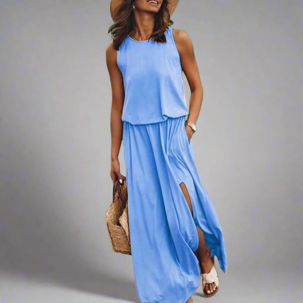 Walpurga | Farbenfrohes Kleid aus hochwertigem Stoff