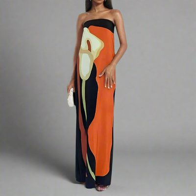 Judith | Glänzendes Kleid aus Premiumstoff