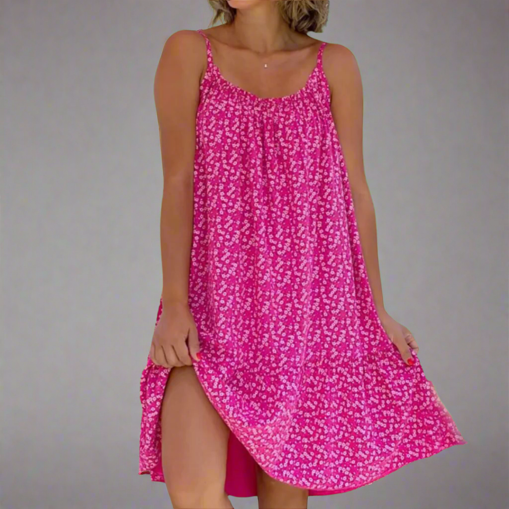 Paldrudis | Blumenbedrucktes Camisole-Kleid