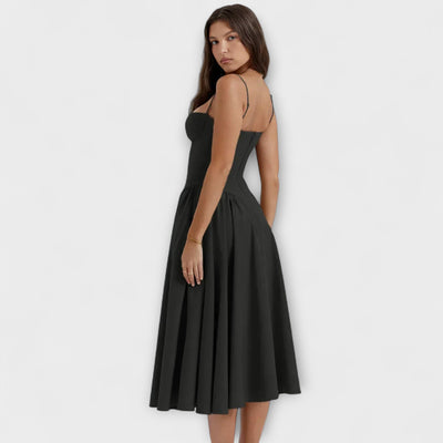 Rosalie - Verfeinertes ärmelloses Korsettkleid