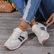 Emma | Orthopädische Und Modische Schnür-Sneaker – Marine
