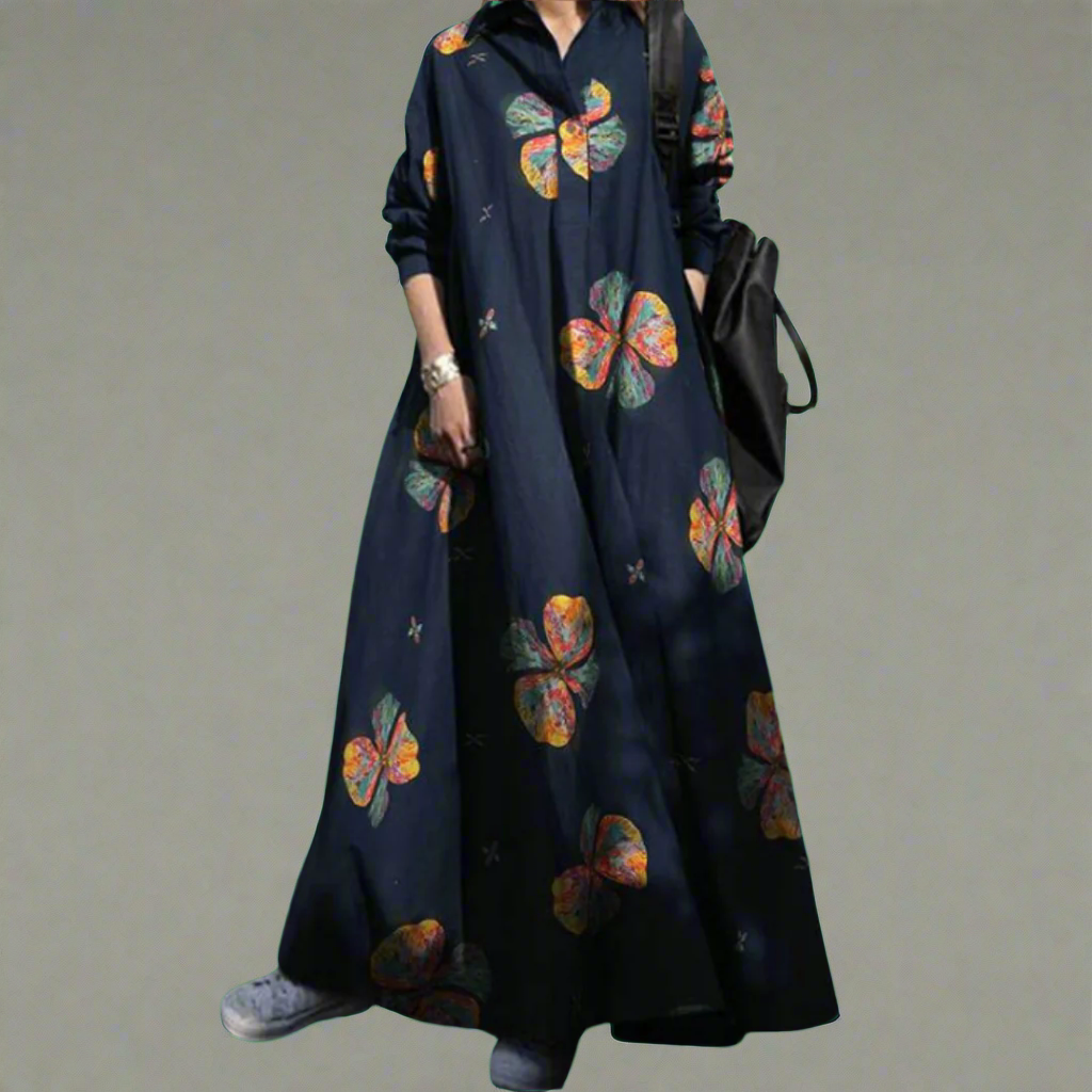 Drelinhild | Luftiges Maxikleid für elegante Sommertage